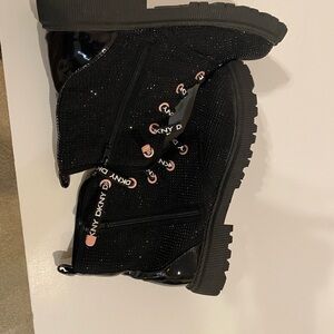 DKNY Studded Combat Boots Sz 8
